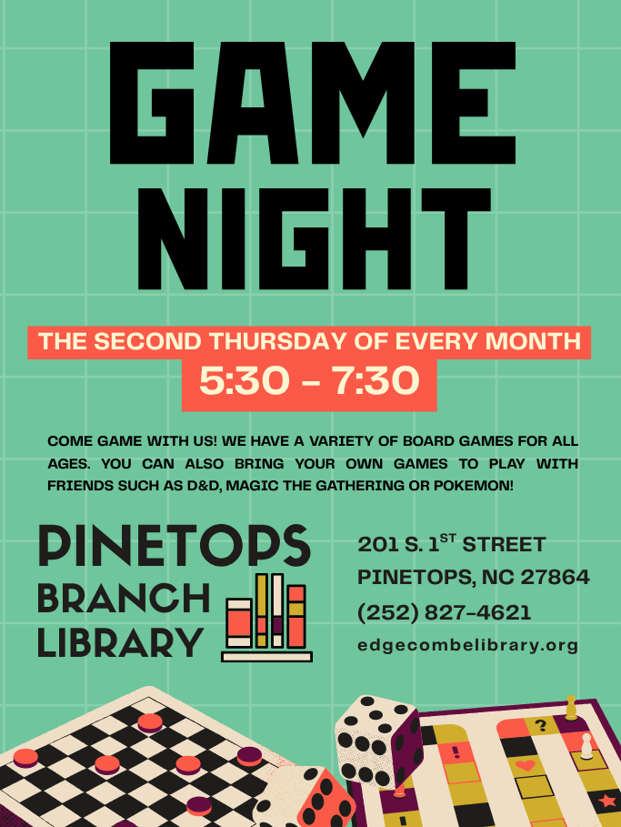Pinetops Game Night